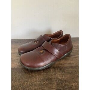 Footprints By Birkenstock Brown Womens Size 41 US 10-10.5 Slip On Loafer Shoes